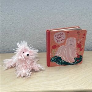 Pink Stuffed Poodle Toy